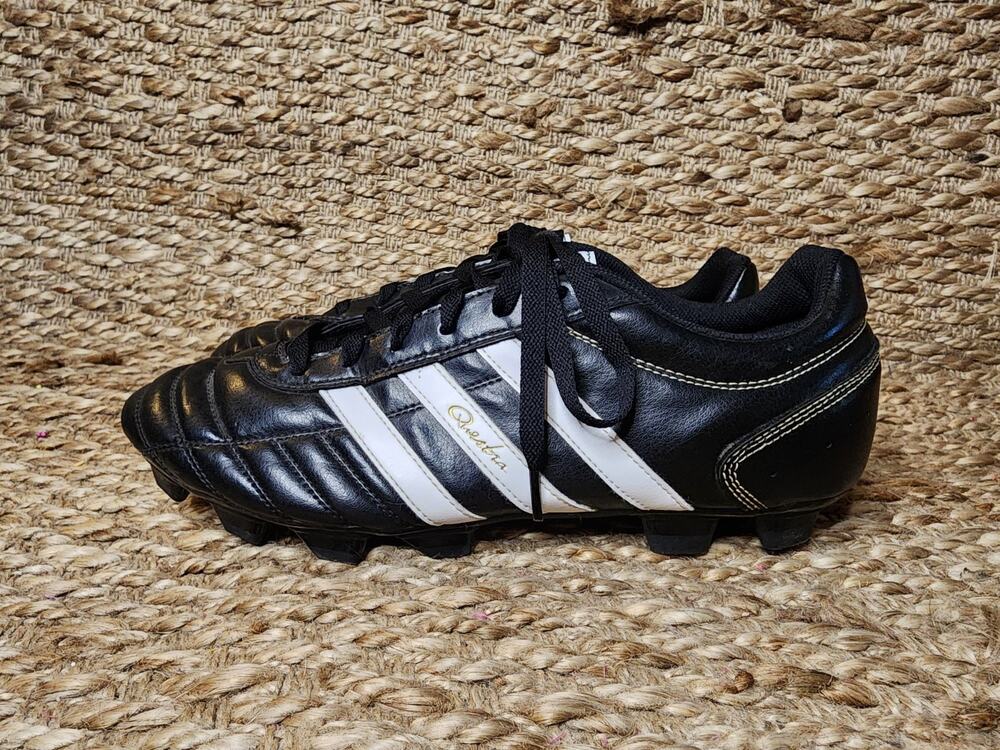 Adidas Questra III TRX FG Soccer Cleats G04821 Men's Size 11.5 Black White